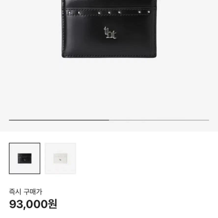 【threetimes】韓国人気★ Classic Stud Card Holder threetimes] Classic stud card holder Black 正規品 韓国