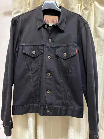 EDWIN 블랙 데님 자켓 LOT5461-01