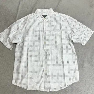 Eddie Bauer (에디 바우어) 블랙 택 반팔 셔츠
