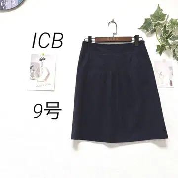 9599 ICB 아이시비 무릎 기장 스커트 9호 온워드 카시야마 무지