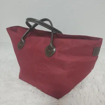 레어 Herve Chapelier 보트형 토트 양택 가죽 핸들