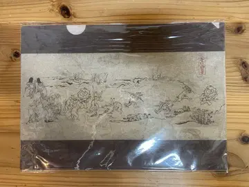 와시풍 클리어 파일/조류와 동물 그림/미야쿠미야쿠