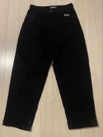 labros 라브로스 데님 블랙 블랙 데님