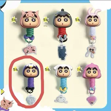 OOOPS! 크레용 신짱 피규어 스트랩 스마트폰 숄더 스트랩