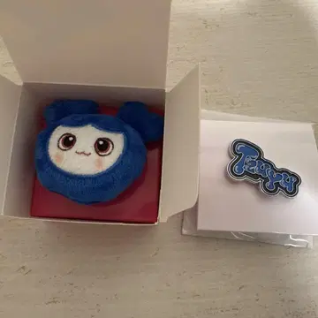 twice 츠이 봉제 인형 반지 핀 배지