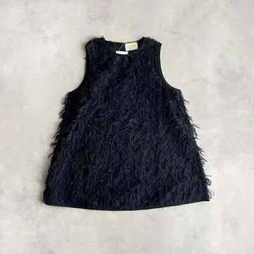 새상품 UNITED ARROWS 헤어리 컷 자카드 튜닉