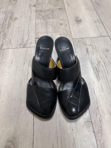 KATIM 블랙 뮬