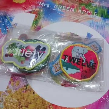 새상품 Mrs.GREEN APPLE 와펜 초회 한정판 컴플리트 박스