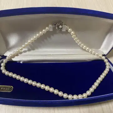 진주 심플 목걸이 관혼상제 입학식 졸업식 심플