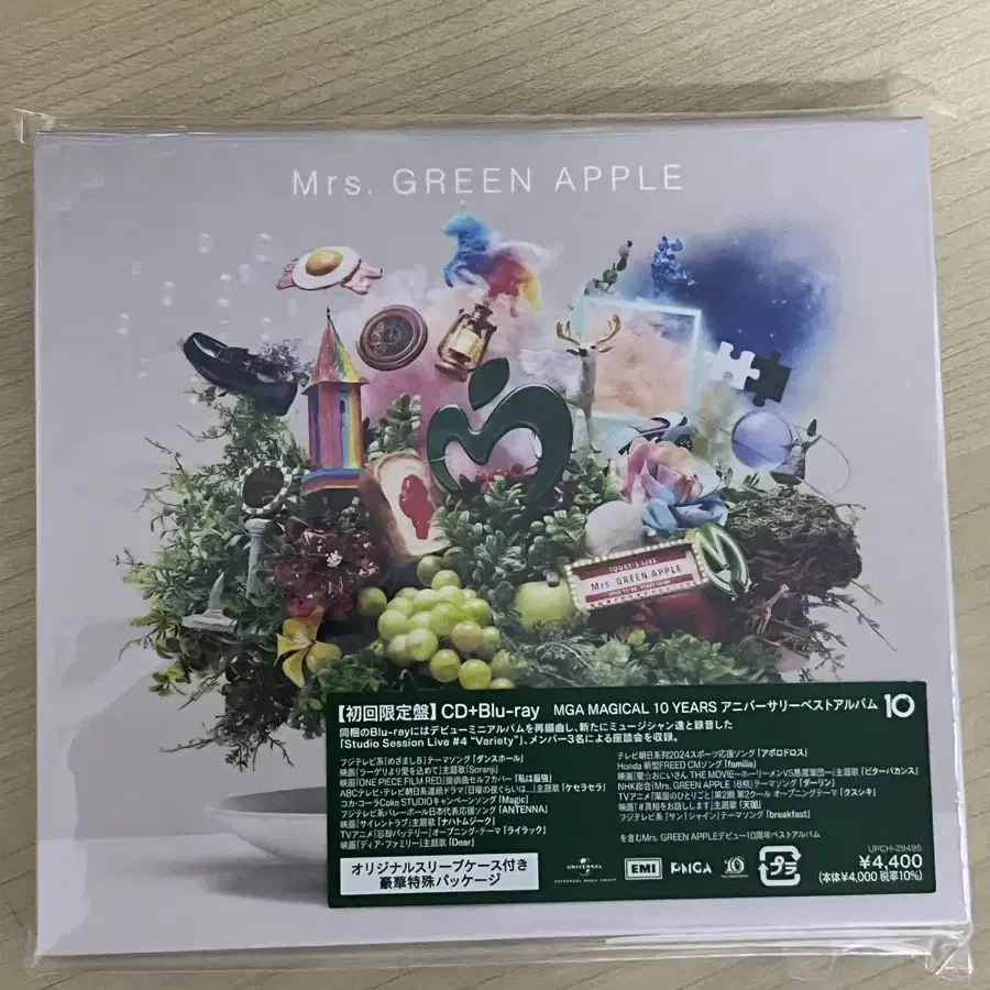 Mrs.GREEN APPLE/通常版 Blu-ray Mrs.GREEN APPLE 通常盤 Blu-Ray 6枚 - メルカリ