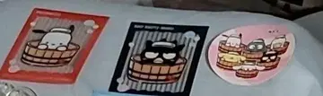 극락탕 RAKUSPA 산리오 클리어 카드 스티커