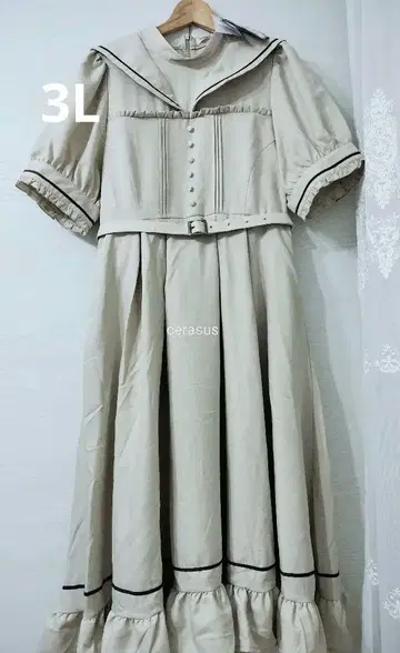 3L 세일러 원피스 베이지 마린 아카데미아 시마무라 쿠루미
