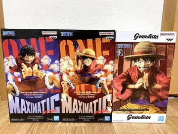 원피스 MAXIMATIC Grandista 루피 피규어 3종 세트