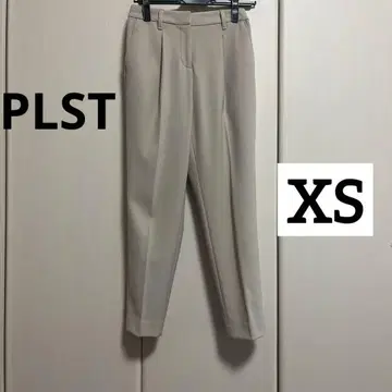 PLST 테이퍼드 팬츠 XS 그레이지