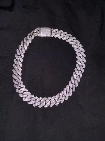 아이스 아웃 체인 목걸이 45cm