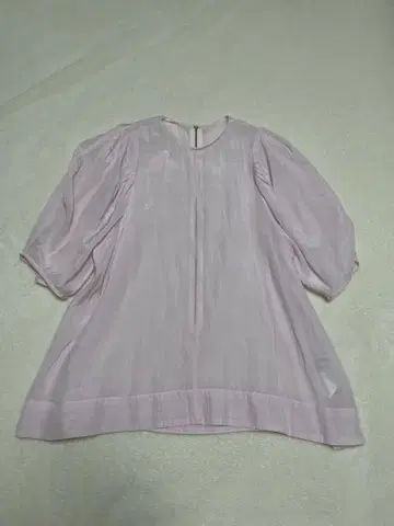 gypsohila 시어 퍼프 탑 블라우스