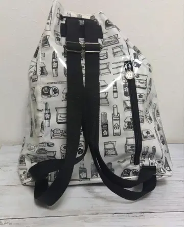 초레어 MARY QUANT 마리콴트 비닐 백팩 미사용