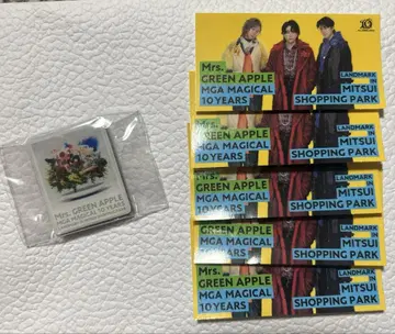 Mrs. GREEN APPLE 10주년 마그넷&스티커
