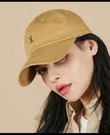 VARZAR/로고 오버 핏 치노 볼 캡 [미사용 새상품]