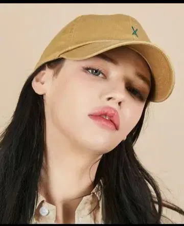 VARZAR/로고 오버 핏 치노 볼 캡 [미사용 새상품]