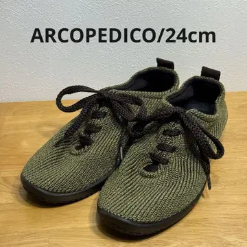 ARCOPEDICO 아르코페디코 니트 스니커즈 카키 24cm