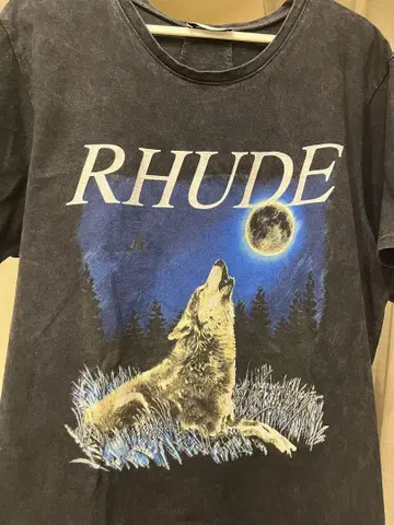 RHUDE 늑대 티셔츠