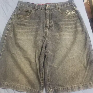 quiksilver 데님 하프 빈티지 구제 의류 90-20s 32