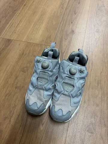 리복 Instapump Fury 그레이