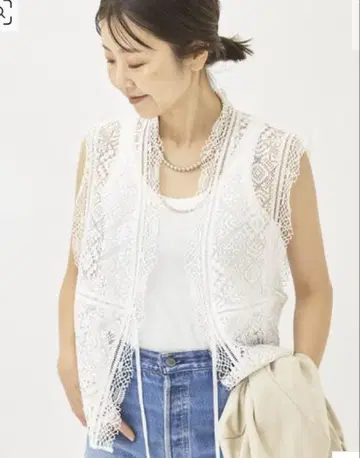 Plage 플라주 R'IAM PLAGE 리버 레이스 블라우스