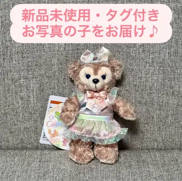 도쿄디즈니씨 컬러풀 해피니스 셰리 메이 봉제 인형 배지