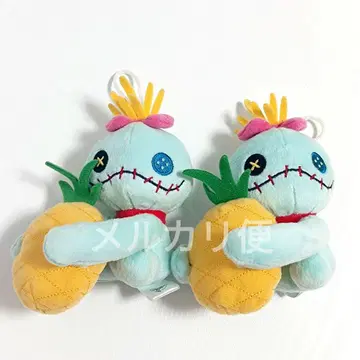 릴로와 스티치 스크램프 커튼 태슬 파인애플 봉제 인형