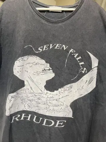 RHUDE SEVEN FALLS 티셔츠