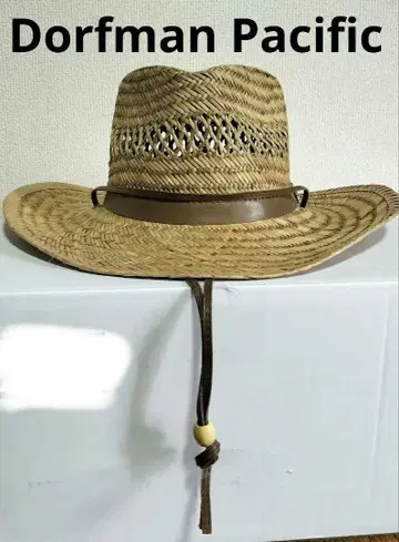 Dorfman Pacific 스트로우 햇 M 사이즈 약 56.5cm
