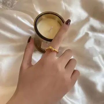 No.757 knot ring / gold: 골드 반지 반지