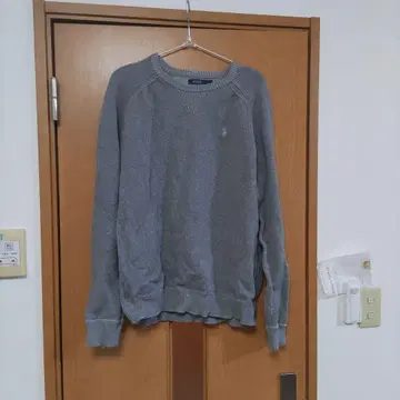 랄프 로렌 코튼 니트 맨투맨