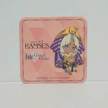 람세스 전 FGO 콜라보 코스터 투탕카멘