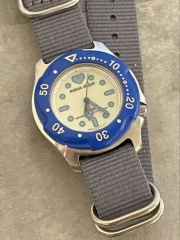 레어 Vintage SEIKO ALBA aqua gear watch