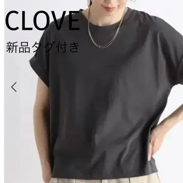 clove 11,500엔 백 플레이트 롤업 티셔츠