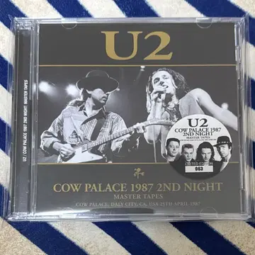 U2 COW 팔라스 1987 2ND NIGHT
