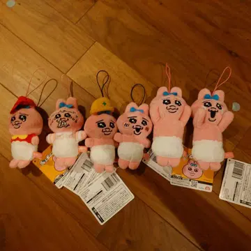빤쮸토끼 마스코트 6종 세트