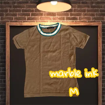 마블 잉크 마블 잉크 반팔 니트 M 울