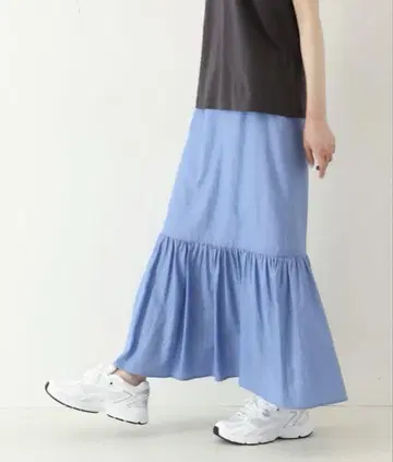 슬로브 이에나 피브리 캉캉 스커트 미사용 새상품