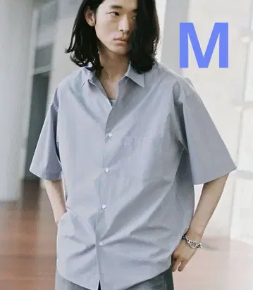 NEW BASIC MICRO SPAN BOX H/S SHIRT M 사이즈