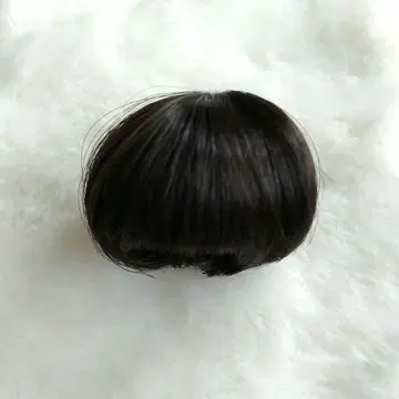 가발 4 인치 숏 컷 블랙 블랙 WIG 4inch