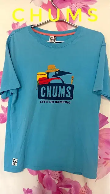 CHUMS 티셔츠 등산 L
