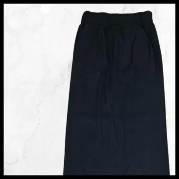 90's 빈티지 블랙 롱 스커트