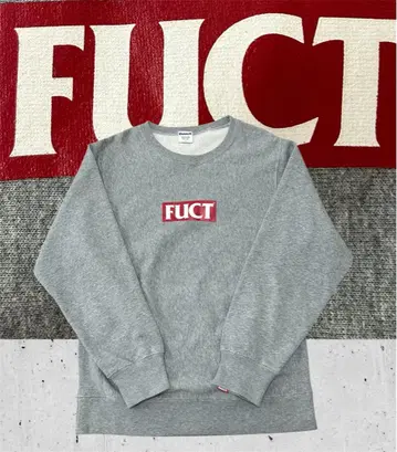 FUCT 팩트 맨투맨 박스 로고 hyde X JAPAN