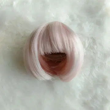 가발 4인치 밥 컷 얇은 벚꽃 WIG 4인치