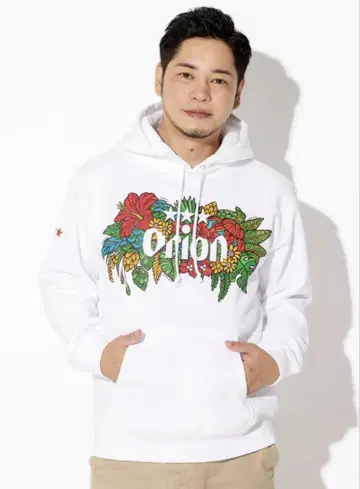 오리온 부케 후드티 화이트 S