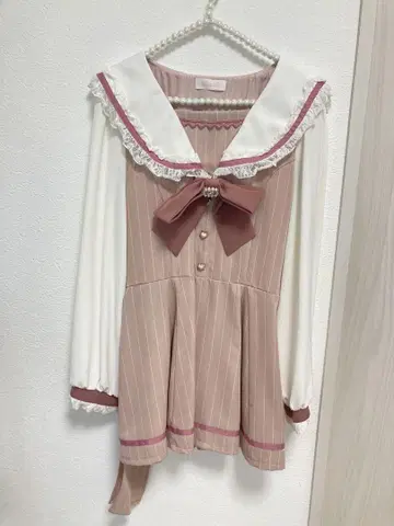 LIZLISA 세일러 카라 셋업
